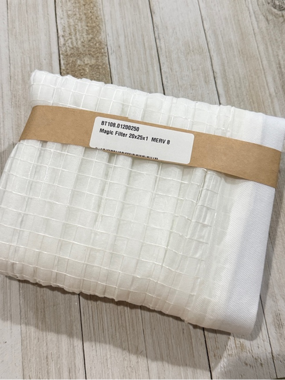 NEW! Magic Filter Pleated HVAC Furnace Air Filter, MERV 8, Size 20x25x1